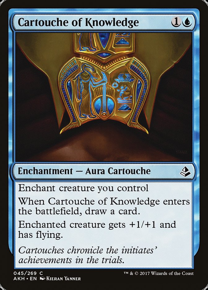 Cartouche of Knowledge [Amonkhet] (AKH 45)