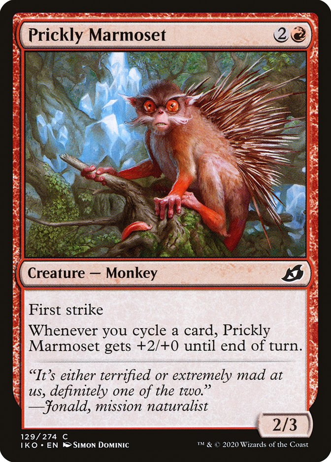 Prickly Marmoset [Ikoria: Lair of Behemoths] (IKO 129)