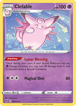 Clefable (64) [Sword & Shield: Vivid Voltage]