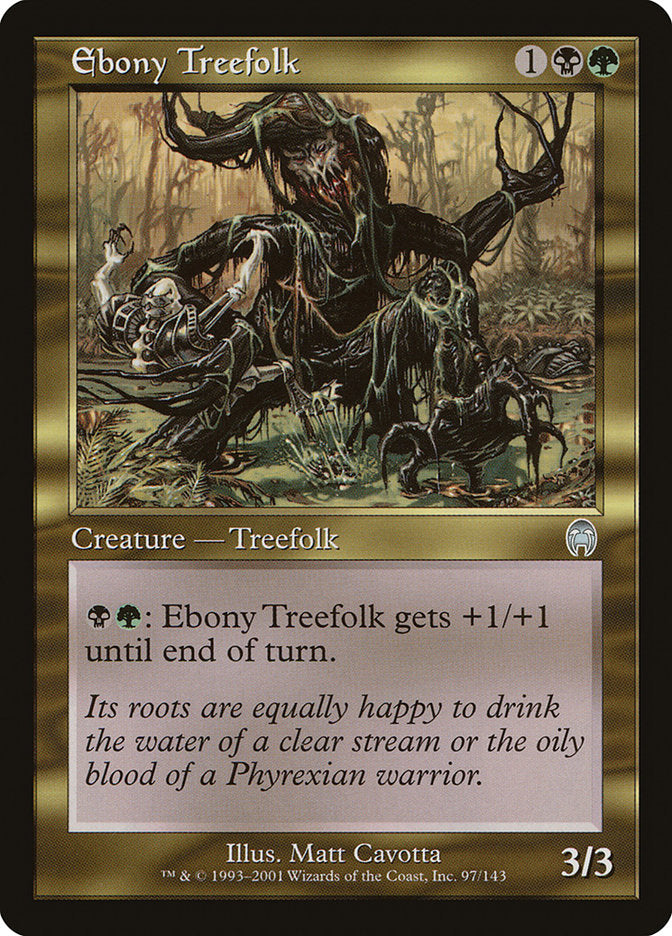 Ebony Treefolk [Apocalypse] (APC 97)