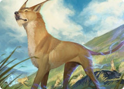 Blink Dog Art Card [Dungeons & Dragons: Adventures in the Forgotten Realms Art Series] (AAFR 20)
