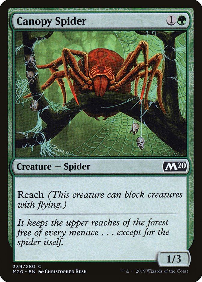Canopy Spider [Core Set 2020] (M20 339)