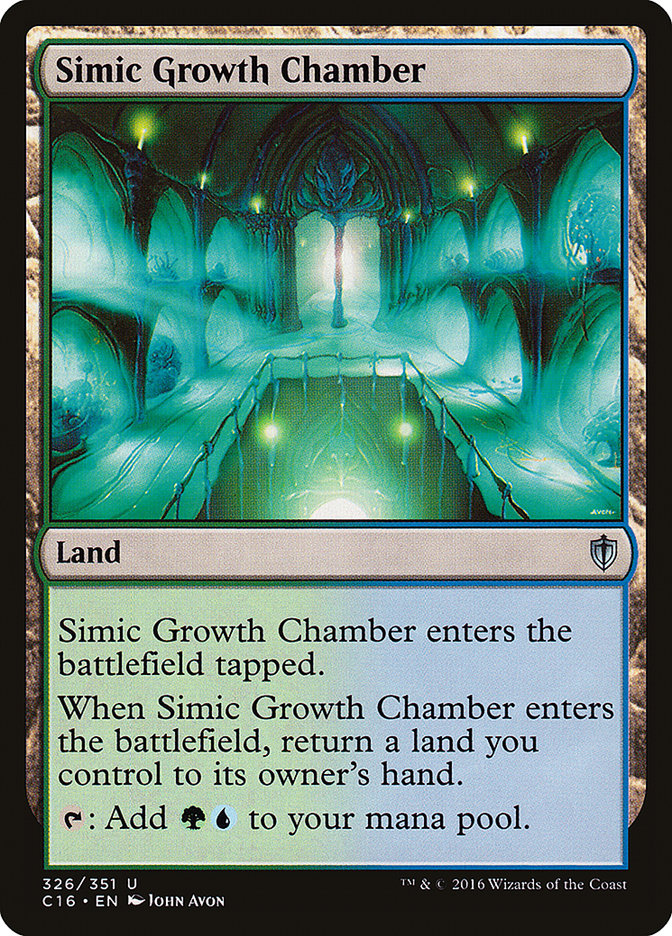 Simic Growth Chamber [Commander 2016] (C16 326)