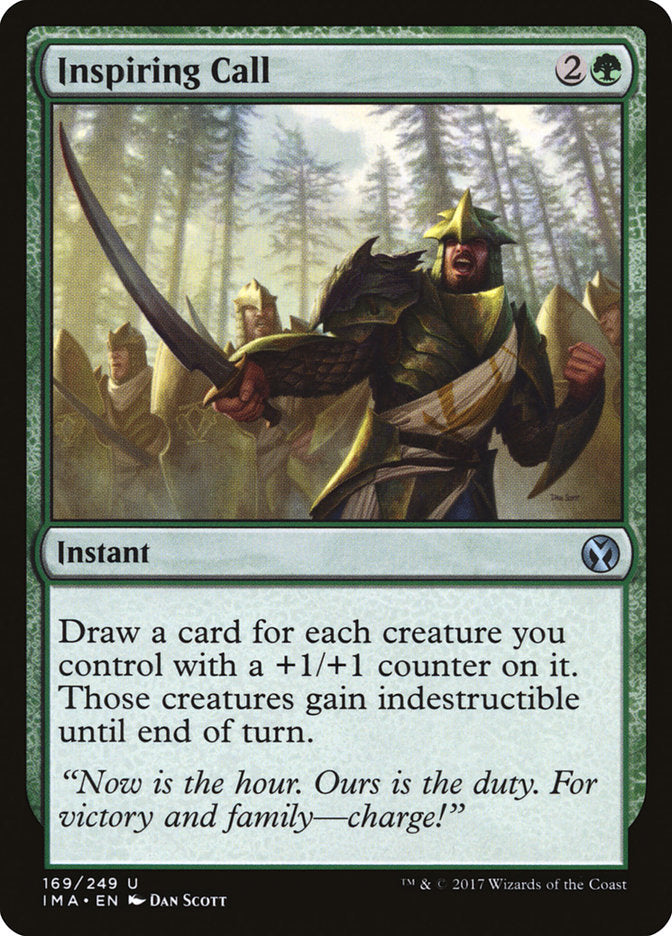 Inspiring Call [Iconic Masters] (IMA 169)