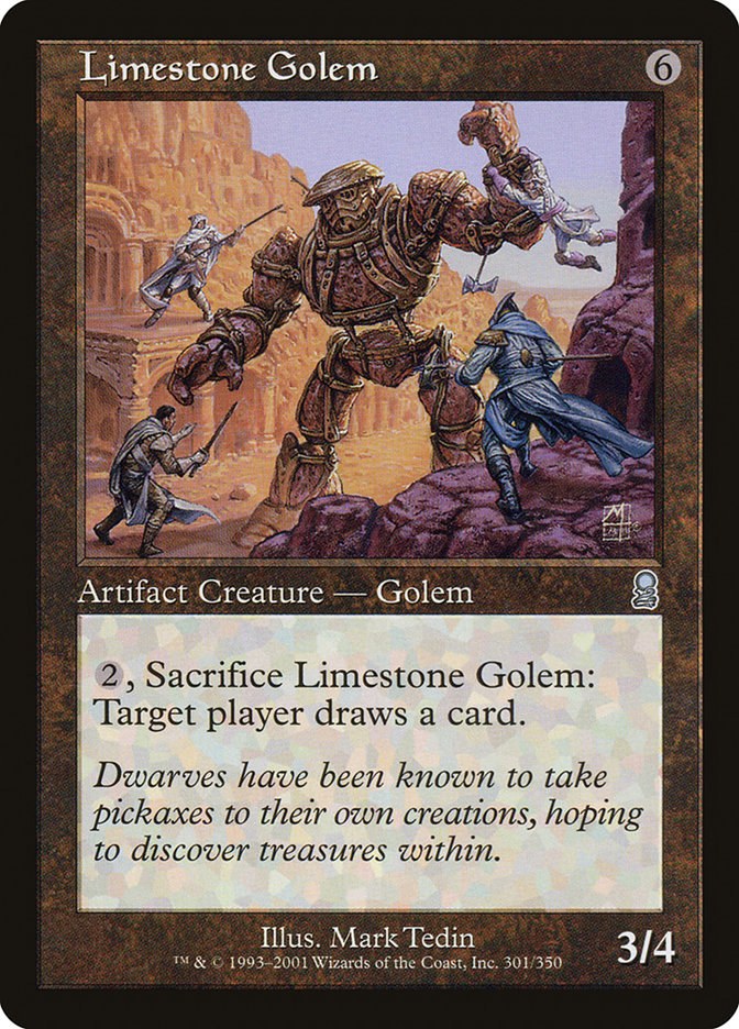 Limestone Golem [Odyssey] (ODY 301)