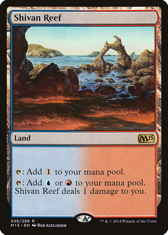 Shivan Reef [Magic 2015] (M15 246)