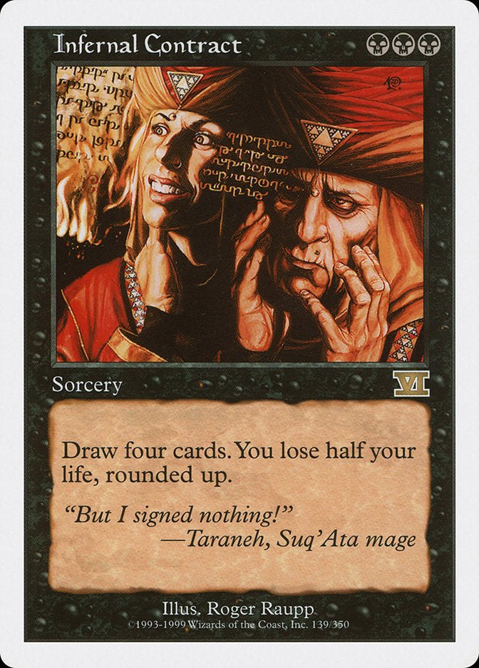 Infernal Contract [Classic Sixth Edition] (6ED 139)