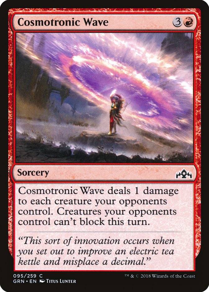 Cosmotronic Wave [Guilds of Ravnica] (GRN 95)