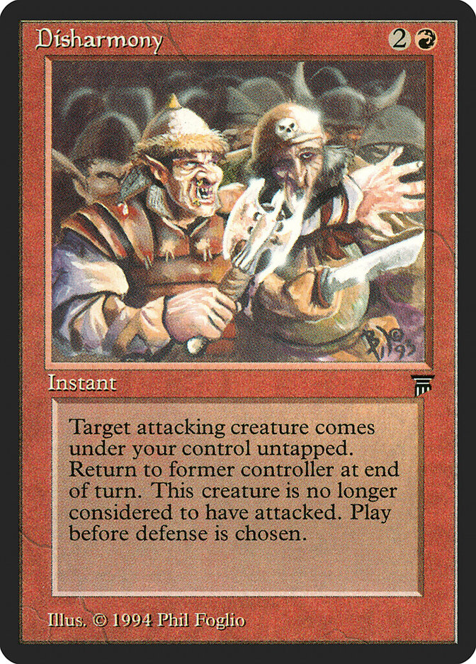 Disharmony [Legends] (LEG 142)