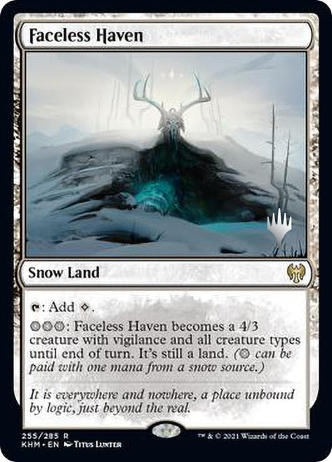 Faceless Haven [Kaldheim Promo Pack] (PKHM 255)