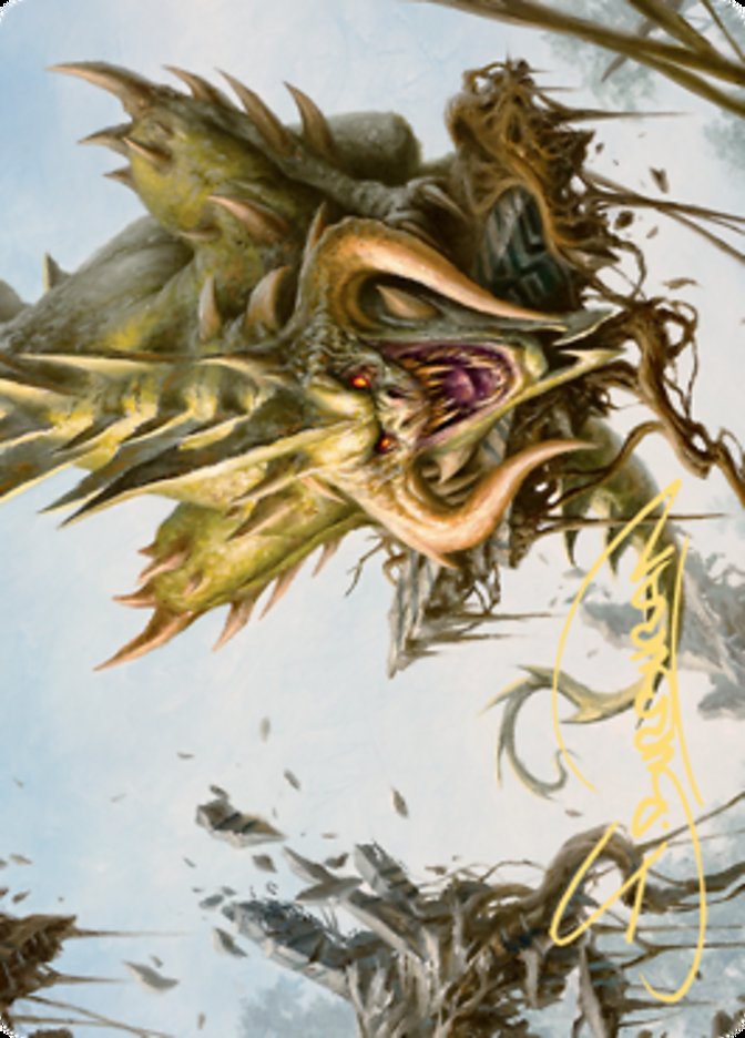 Canopy Baloth // Canopy Baloth (Art Series) [Zendikar Rising Art Series] (AZNR 70)