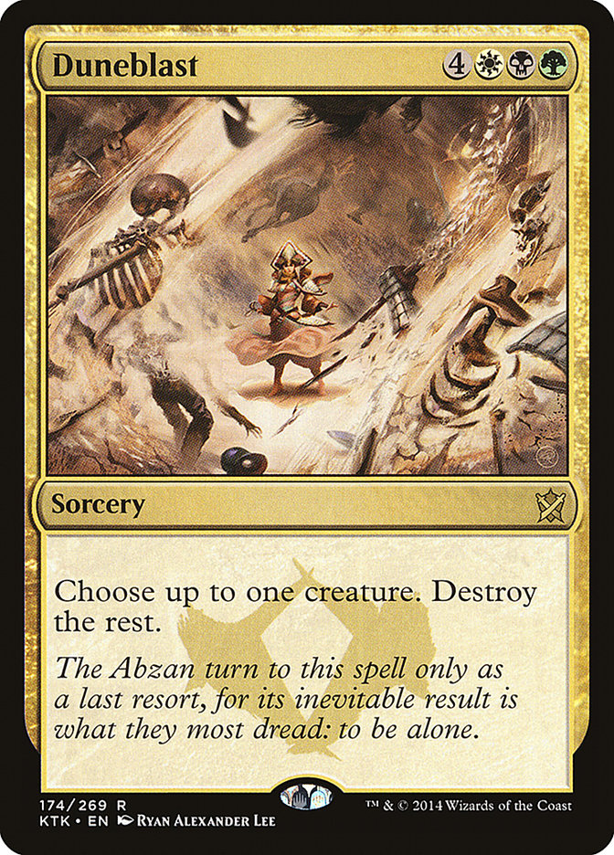 Duneblast [Khans of Tarkir] (KTK 174)