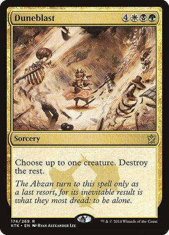 Duneblast [Khans of Tarkir] (KTK 174)