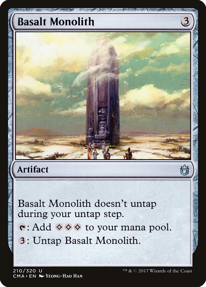 Basalt Monolith [Commander Anthology] (CMA 210)