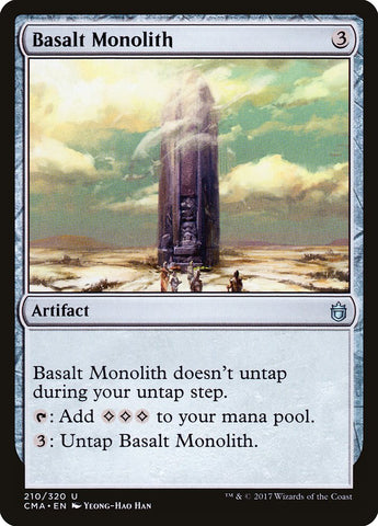 Basalt Monolith [Commander Anthology] (CMA 210)