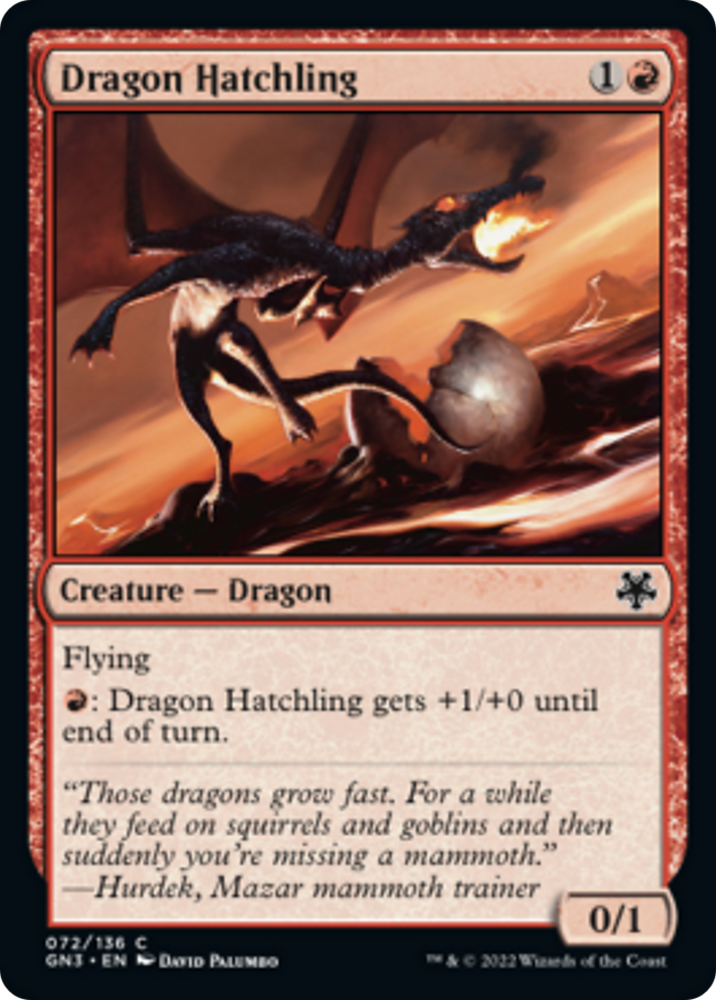 Dragon Hatchling [Game Night 2022]