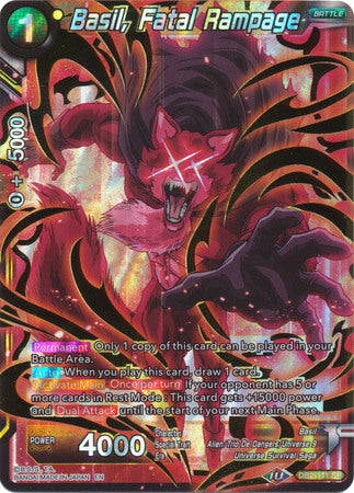 Basil, Fatal Rampage [DB2-111]