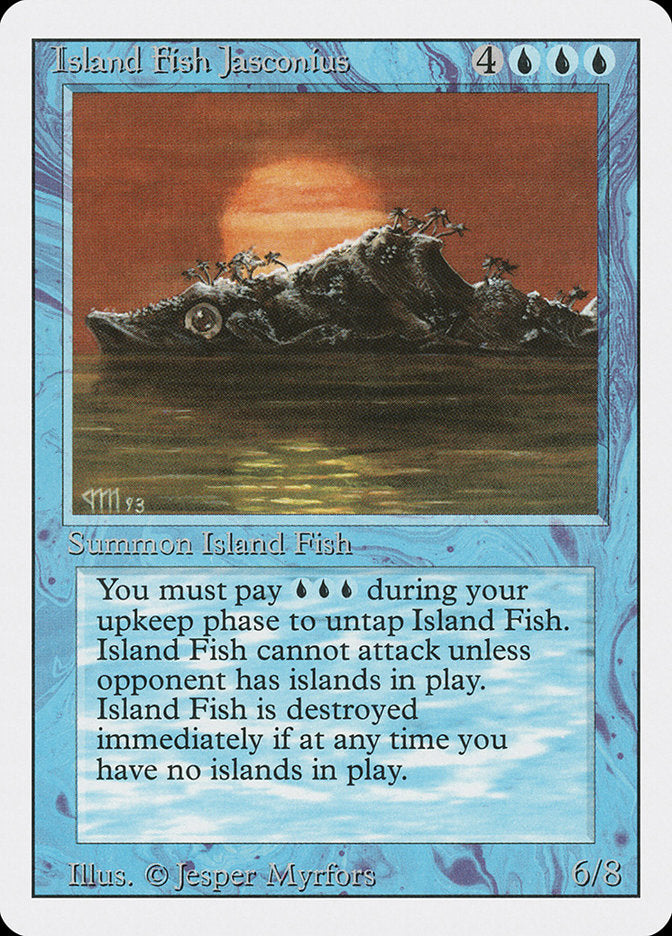 Island Fish Jasconius [Revised Edition] (3ED 61)