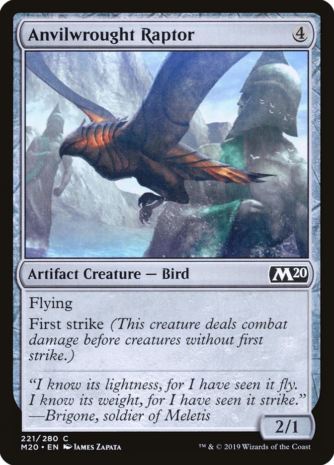 Anvilwrought Raptor [Core Set 2020] (M20 221)