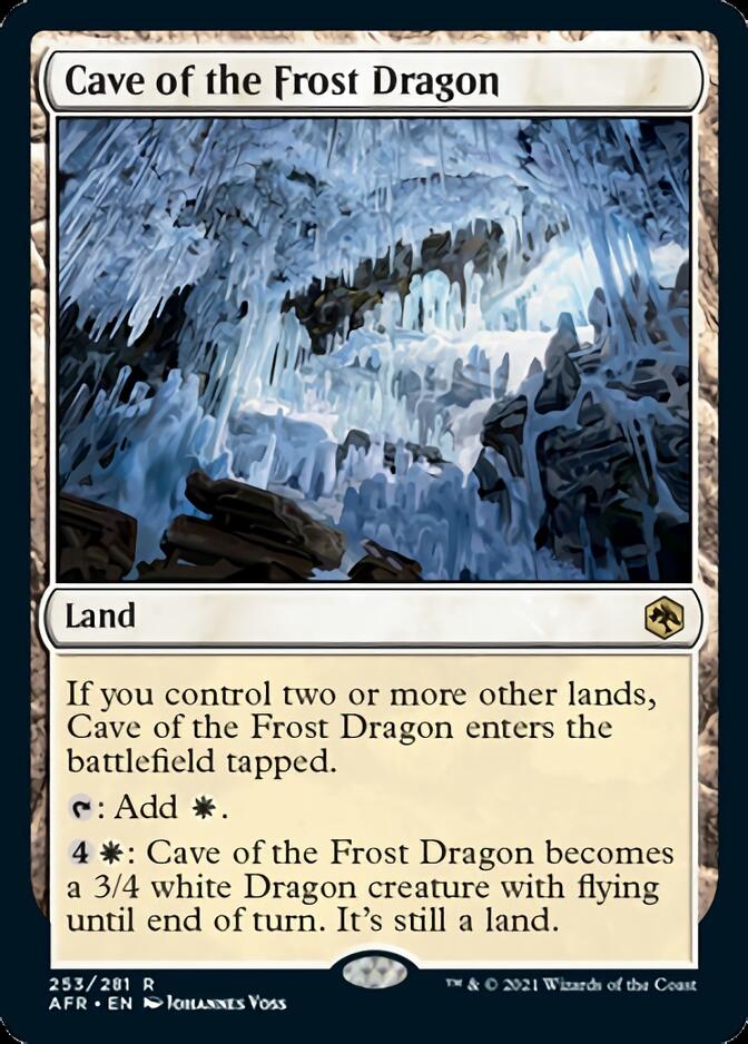 Cave of the Frost Dragon [Dungeons & Dragons: Adventures in the Forgotten Realms] (AFR 253)
