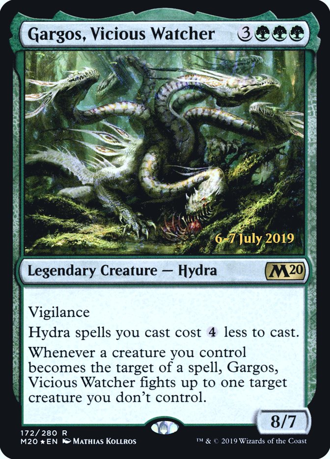 Gargos, Vicious Watcher  [Core Set 2020 Prerelease Promos] (PM20 172S)