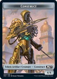 Construct // Goblin Wizard Double-sided Token [Core Set 2021 Tokens] (TM21 14)