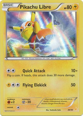 Pikachu Libre (30/30) [XY: Trainer Kit - Pikachu Libre & Suicune]