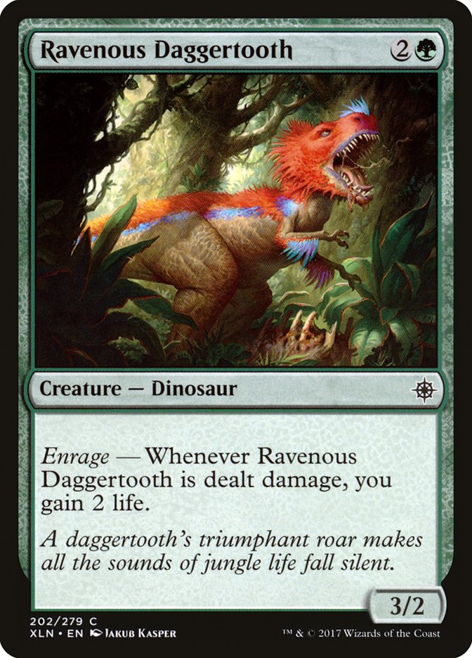 Ravenous Daggertooth [Ixalan] (XLN 202)