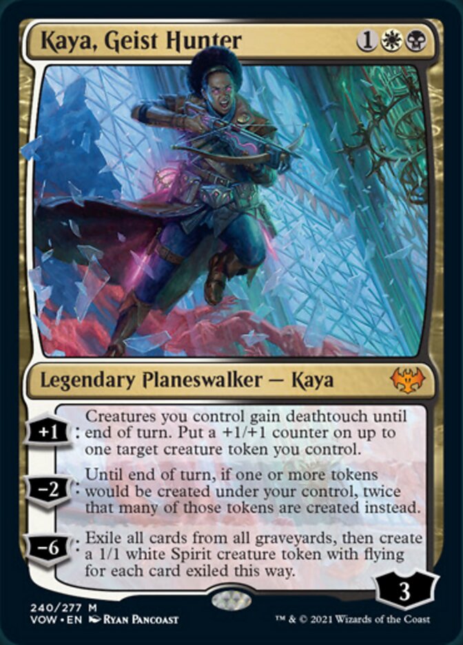 Kaya, Geist Hunter [Innistrad: Crimson Vow] (VOW 240)