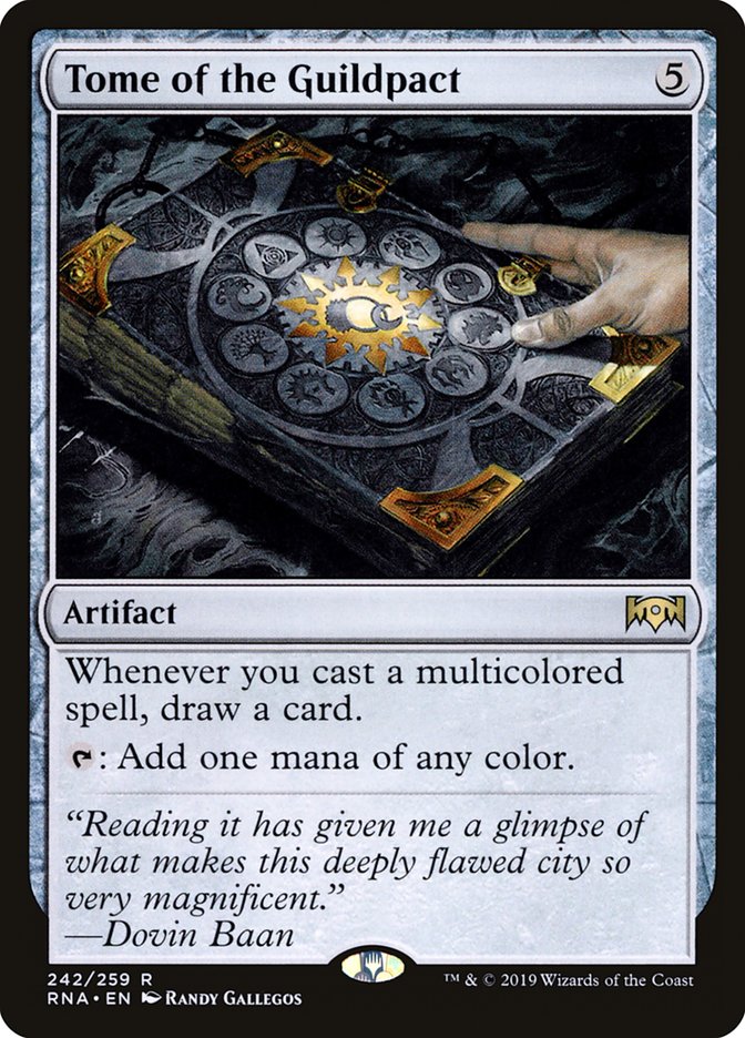 Tome of the Guildpact [Ravnica Allegiance] (RNA 242)
