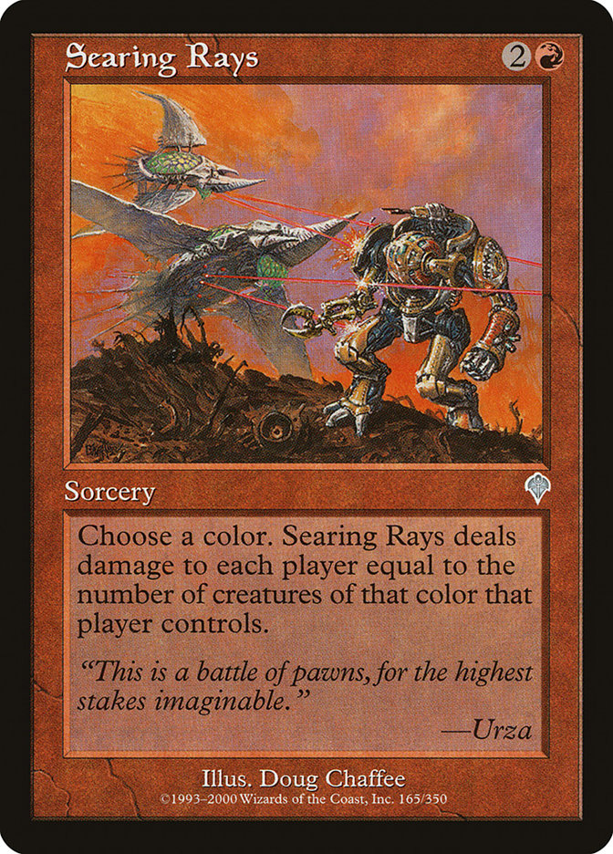 Searing Rays [Invasion] (INV 165)