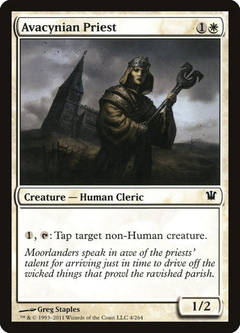 Avacynian Priest [Innistrad] (ISD 4)