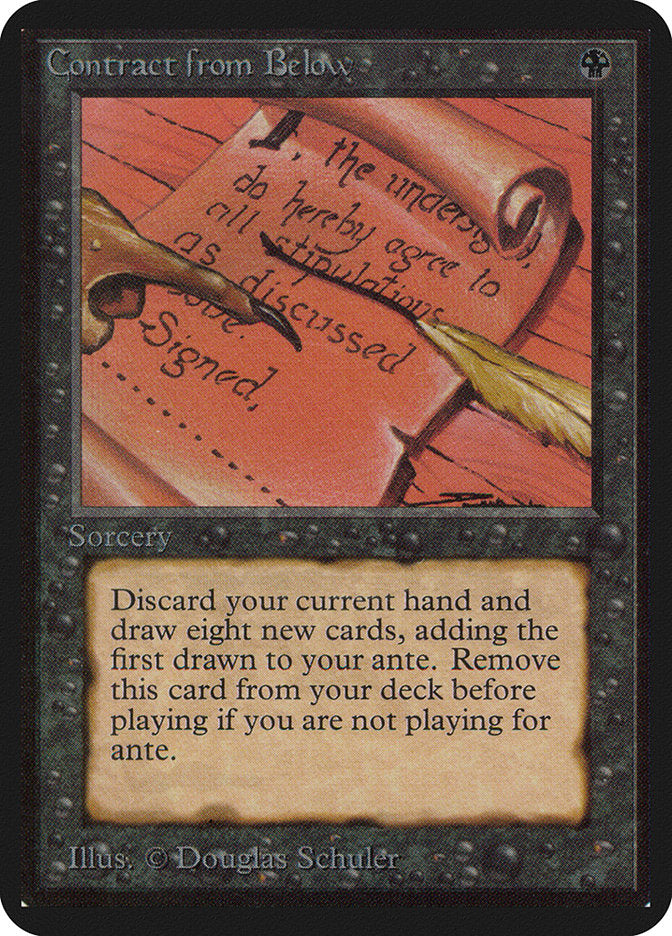 Contract from Below [Limited Edition Alpha] (LEA 96)