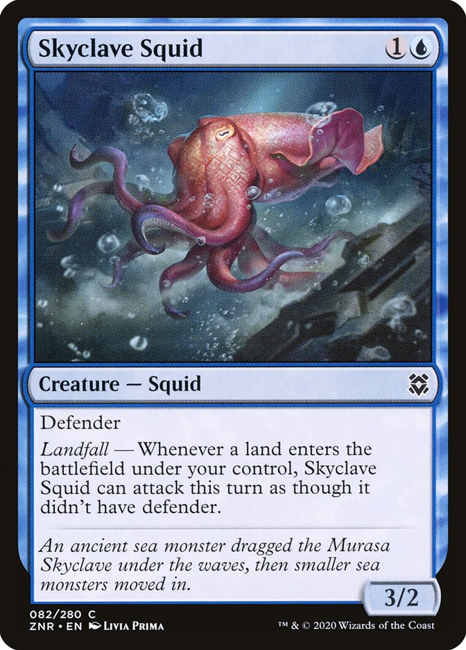 Skyclave Squid [Zendikar Rising] (ZNR 82)