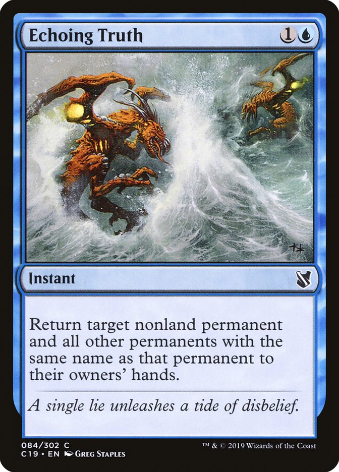 Echoing Truth [Commander 2019] (C19 84)