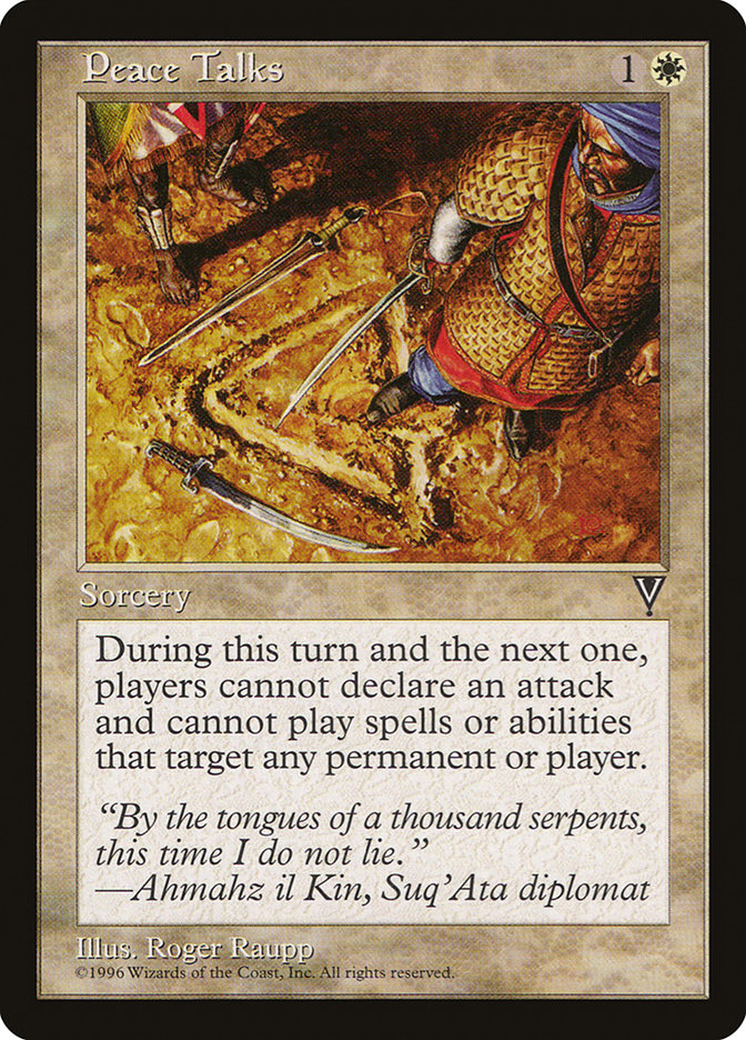 Peace Talks [Visions] (VIS 15)