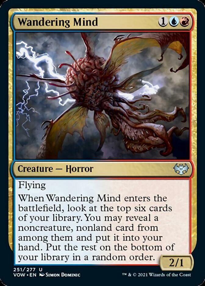 Wandering Mind [Innistrad: Crimson Vow] (VOW 251)
