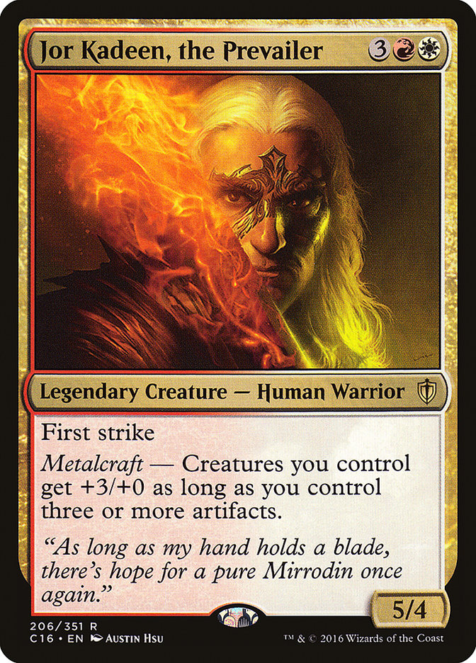 Jor Kadeen, the Prevailer [Commander 2016] (C16 206)