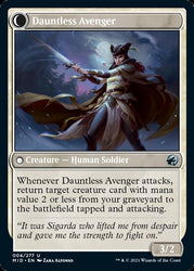 Bereaved Survivor // Dauntless Avenger [Innistrad: Midnight Hunt] (MID 4)