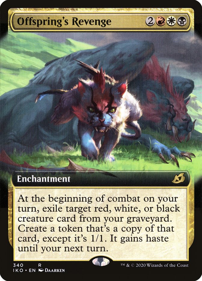 Offspring's Revenge (Extended Art) [Ikoria: Lair of Behemoths] (IKO 340)