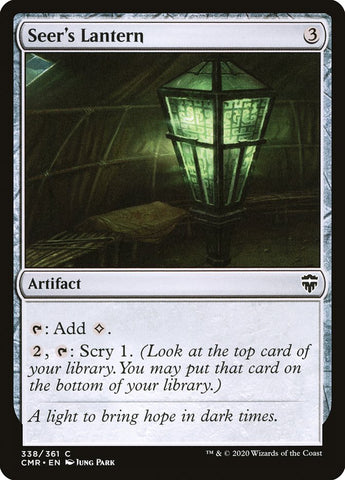 Seer's Lantern [Commander Legends] (CMR 338)
