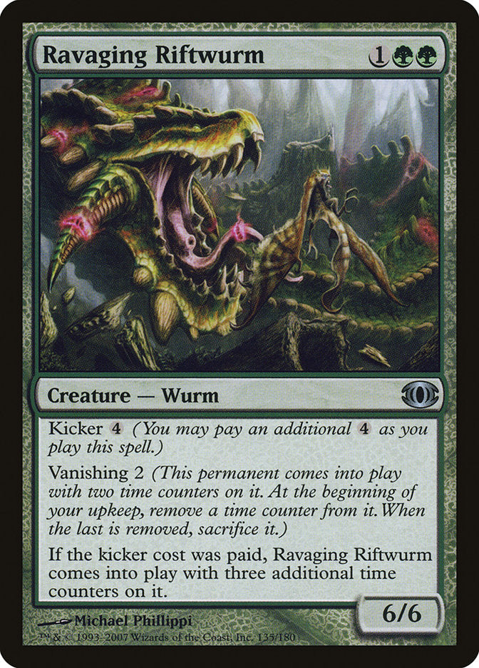 Ravaging Riftwurm [Future Sight] (FUT 135)
