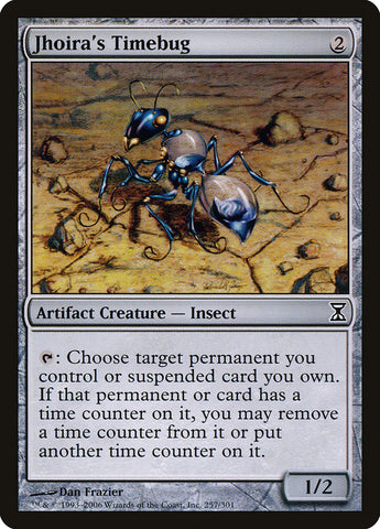 Jhoira's Timebug [Time Spiral] (TSP 257)