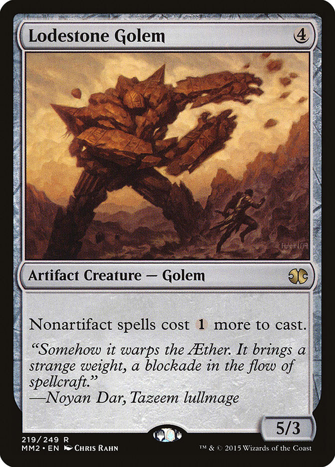 Lodestone Golem [Modern Masters 2015] (MM2 219)