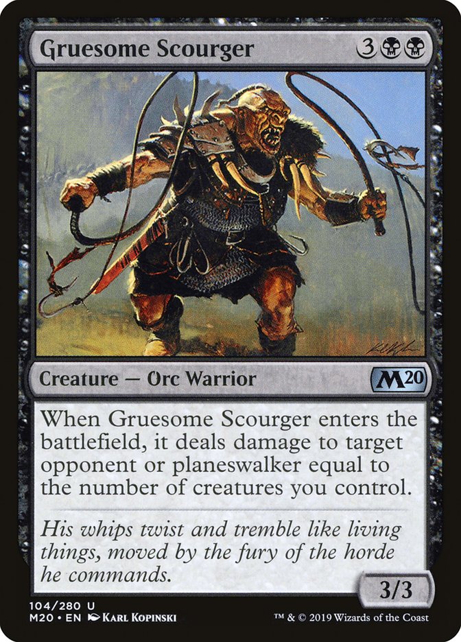 Gruesome Scourger [Core Set 2020] (M20 104)
