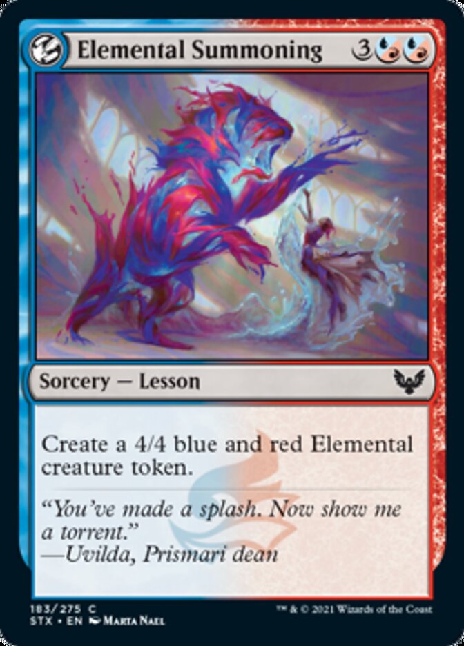 Elemental Summoning [Strixhaven: School of Mages] (STX 183)