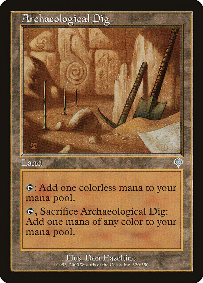 Archaeological Dig [Invasion] (INV 320)