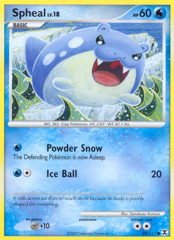 Spheal (82/111) [Rising Rivals]