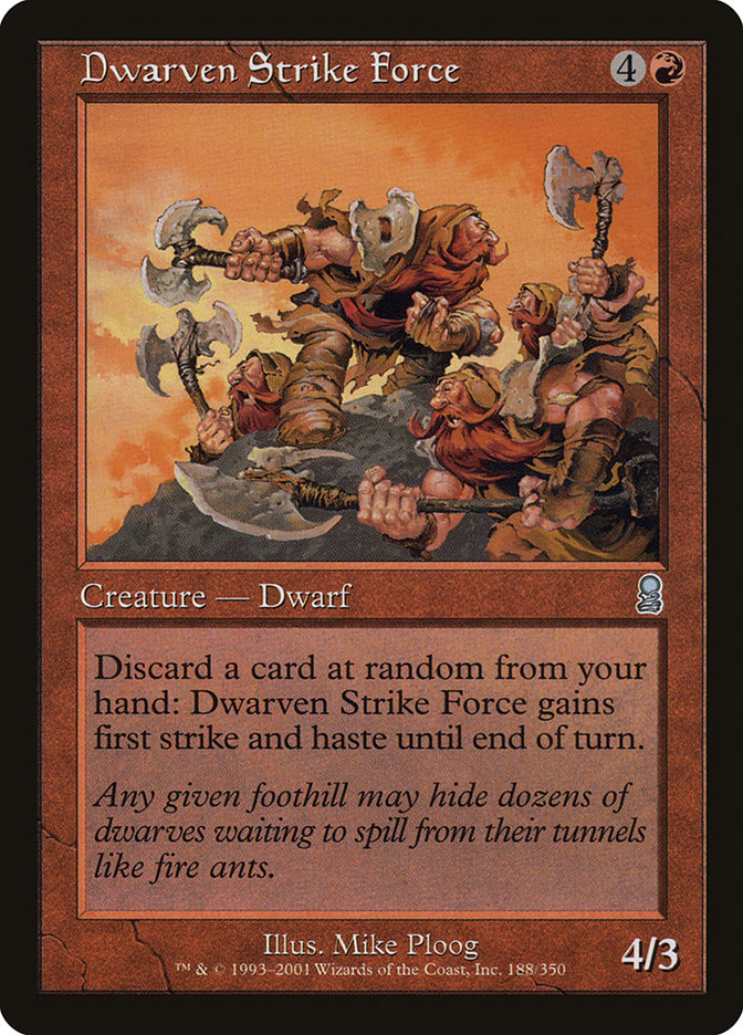 Dwarven Strike Force [Odyssey] (ODY 188)