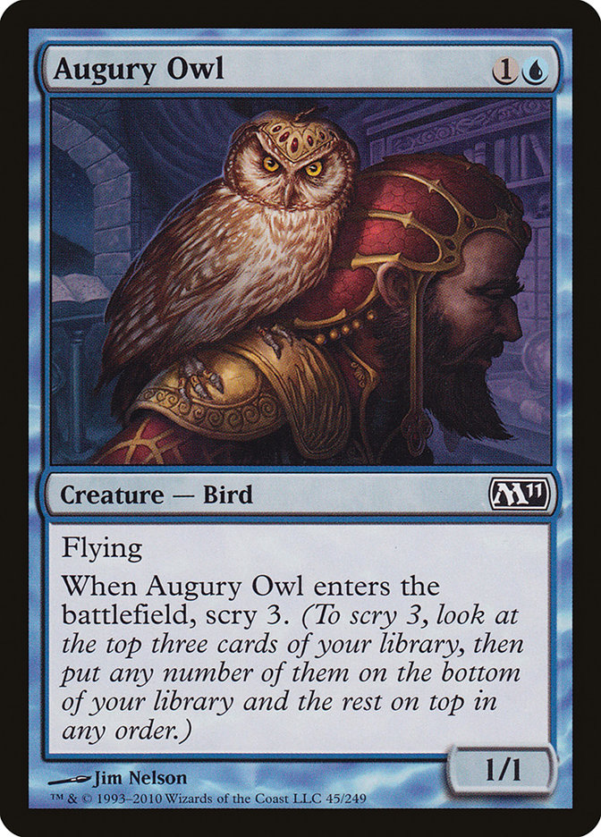 Augury Owl [Magic 2011] (M11 45)
